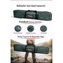 FISH BULL 4 Gözlü 140 cm Kamış Çantaları